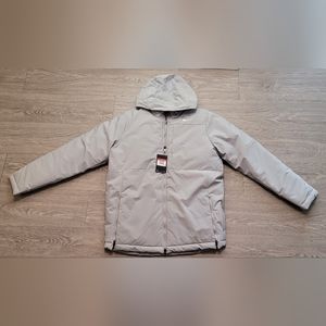 Nike Shield Heavyweight Parka Jacket Grey Men’s Size L NWT!